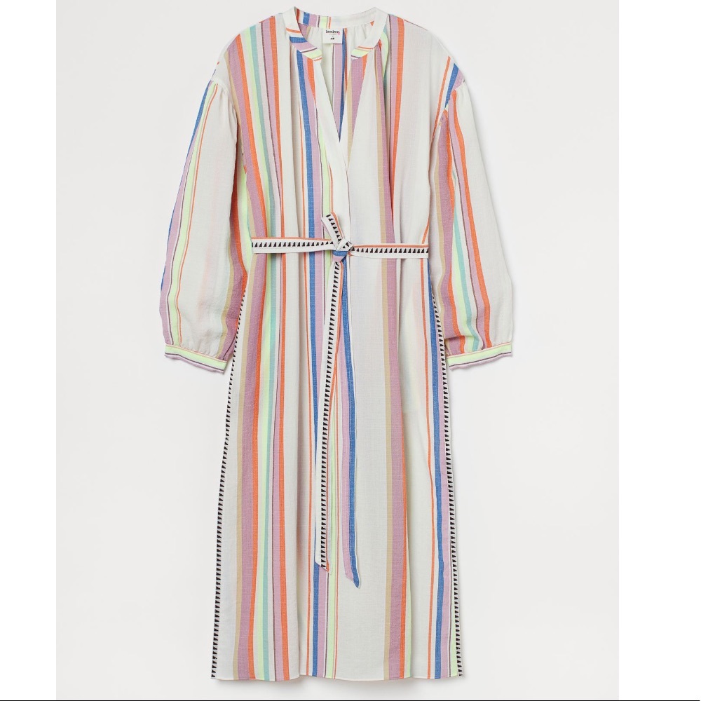 Lemlem X H&M  Midi length Kaftan Dress - Picture 13 of 16